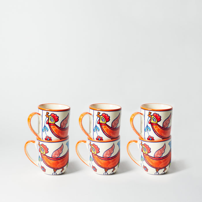 Set of Six Mugs