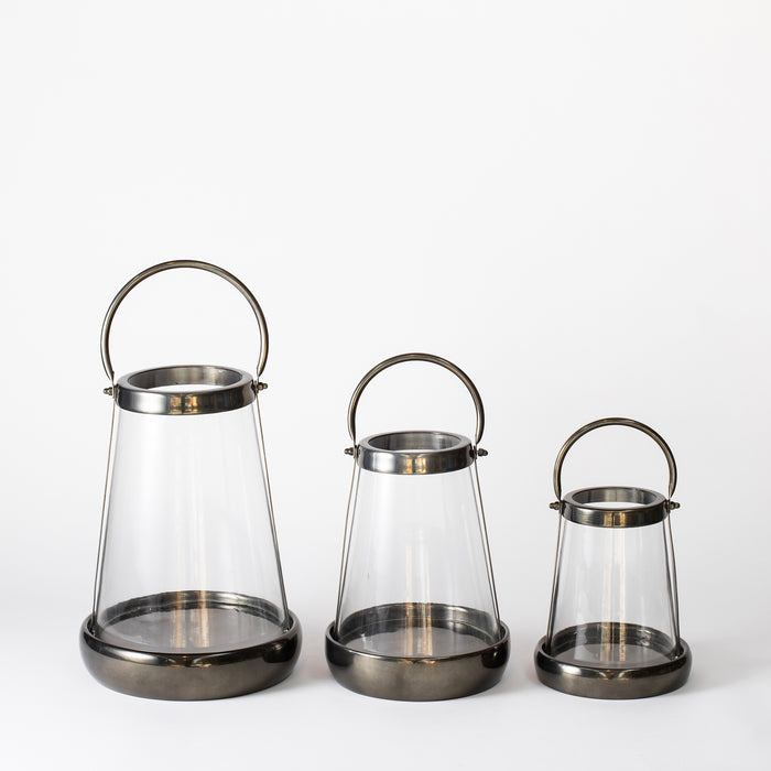 Small Lantern - Dark Nickel