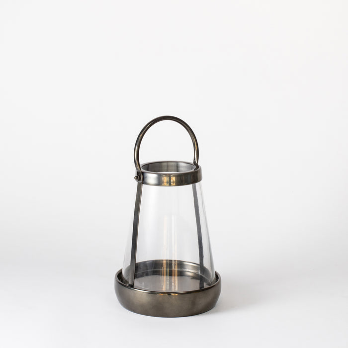 Medium Lantern - Dark Nickel