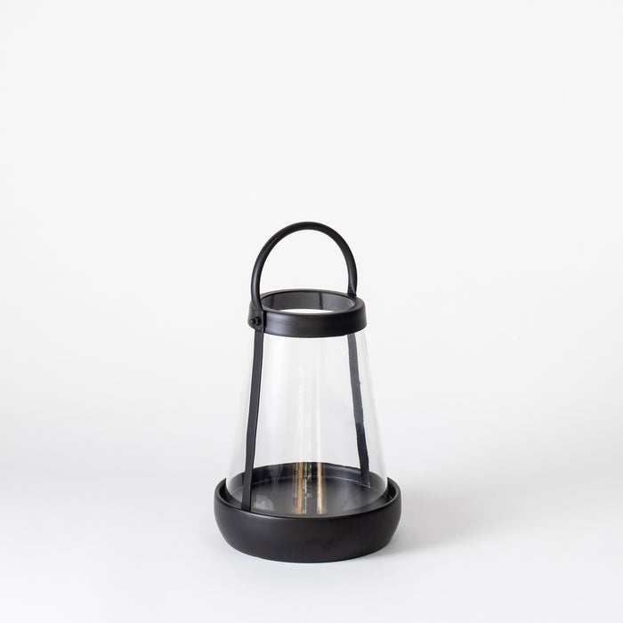 Medium Lantern - Black Matt