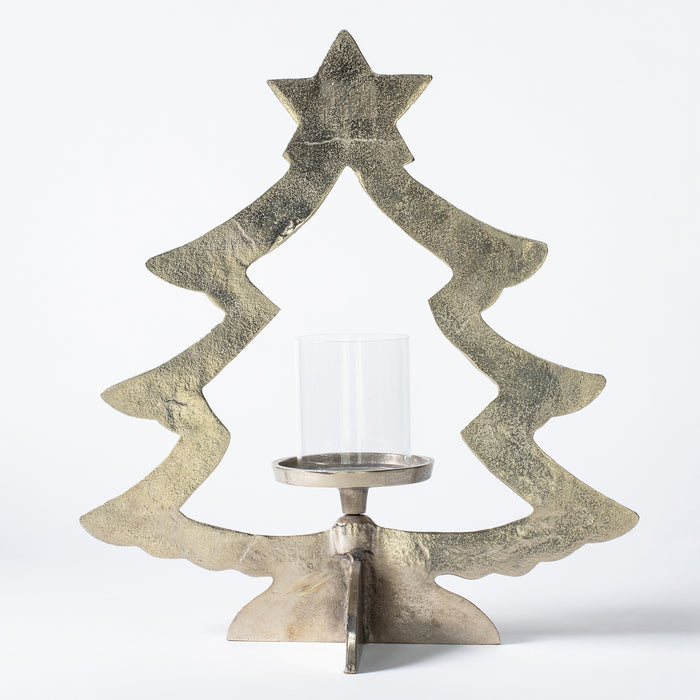 Large Christmas Tree Table Lantern