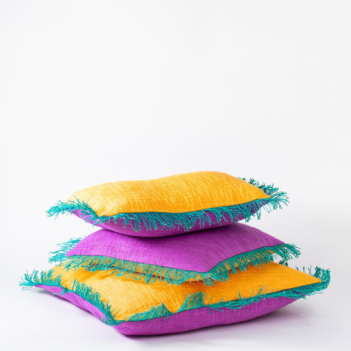 Cushion - Violet / Orange