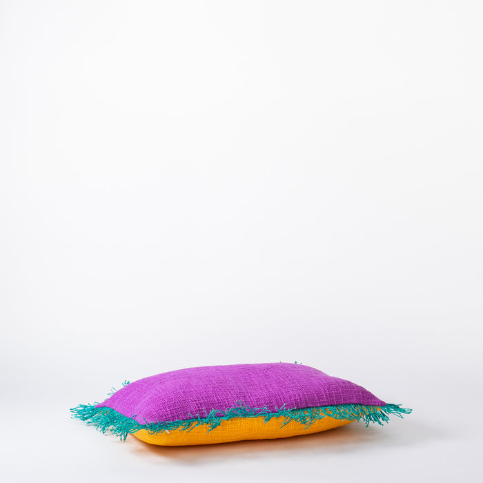 Cushion - Violet / Orange