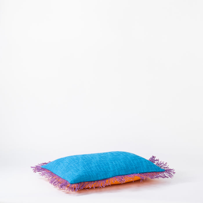 Cushion - Turquoise / Mustard