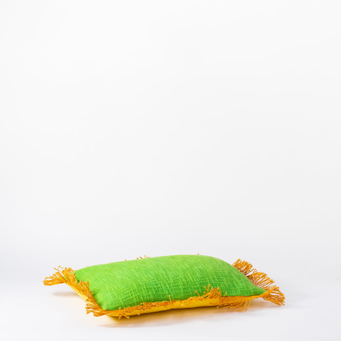 Cushion - Yellow / Green