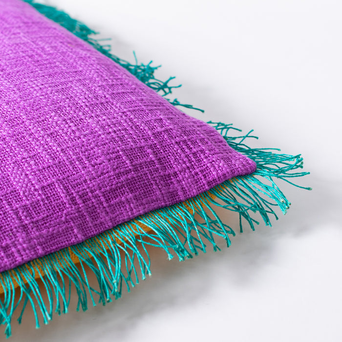 Cushion - Violet / Orange