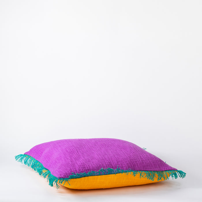 Cushion - Violet / Orange