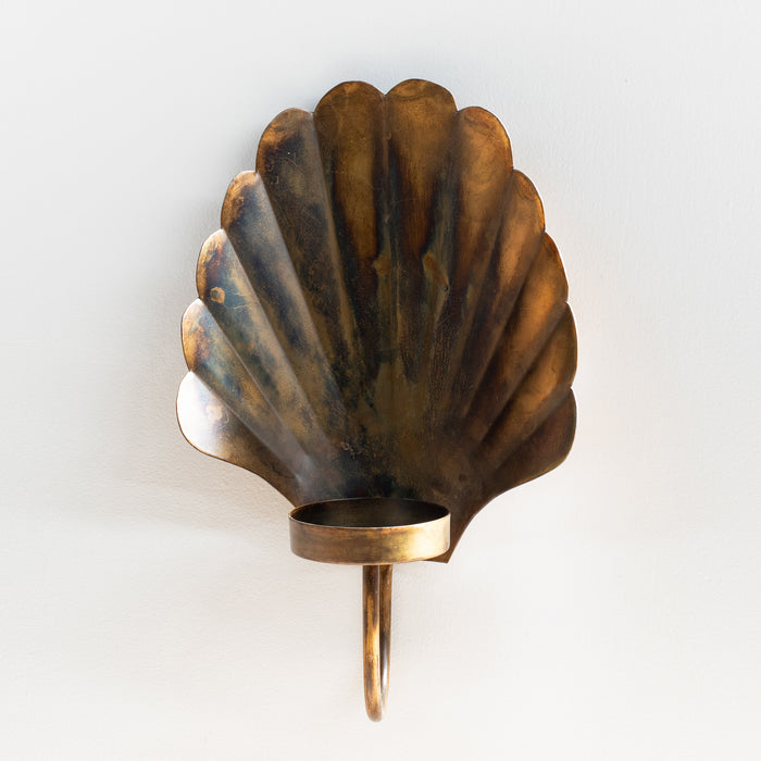 Shell Wall Candleholder