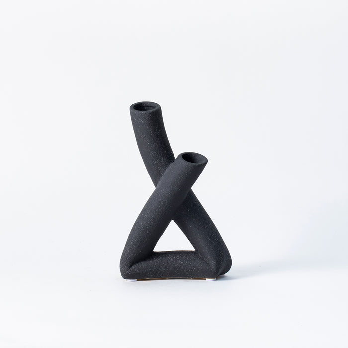 Small Vase - Matt Black