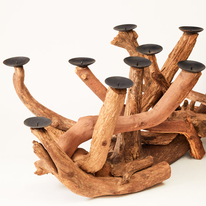 Driftwood Eleven Candleholders