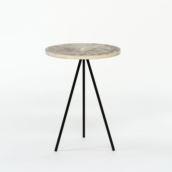 Round Side Table - Circles