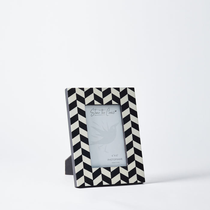 Small Photoframe - Herringbone