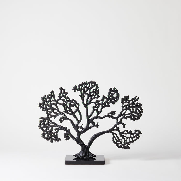 Large Tree on Base - Matt Black