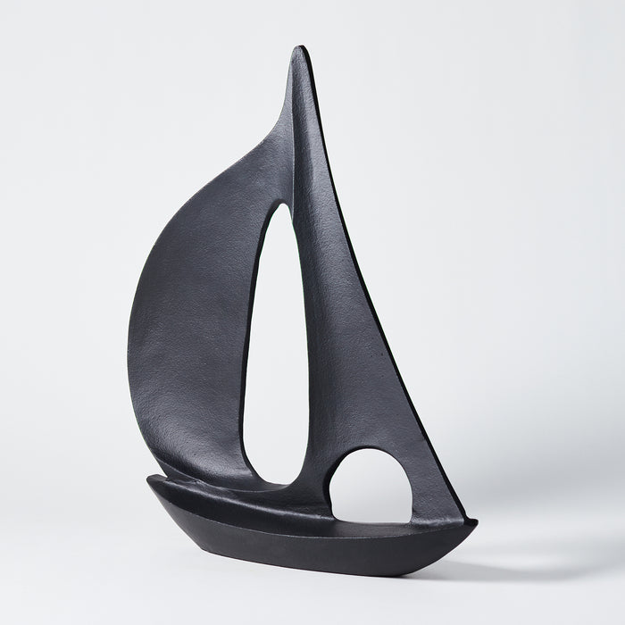 Giant Sailing  Boat - Matt Black