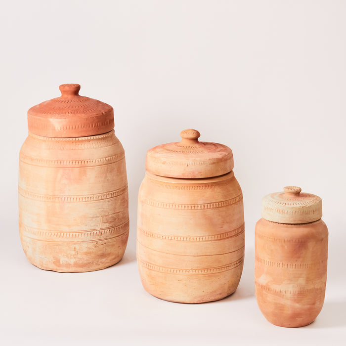 Medium Decorative Jar and Lid