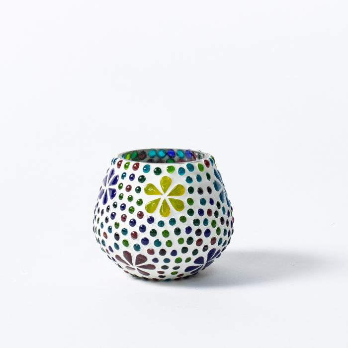 Mosaic Cylinder Tealightholder