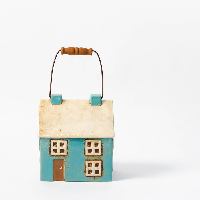 Small Handled Tidy - Turquoise