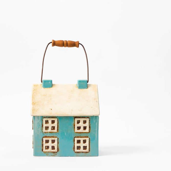 Small Handled Tidy - Turquoise