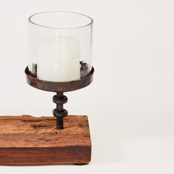 Long 5 Part Table Candleholder