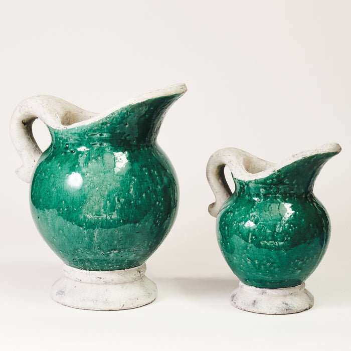 Small Pitcher - Emerald