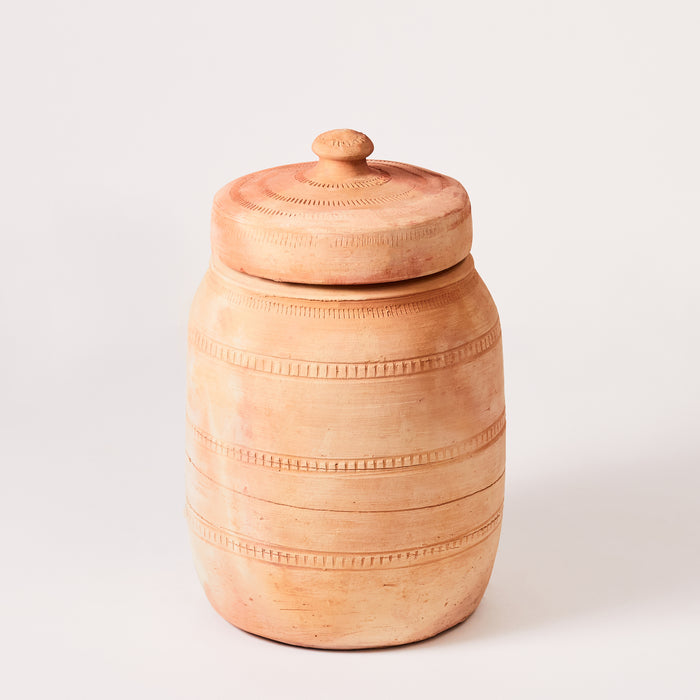 Medium Decorative Jar and Lid