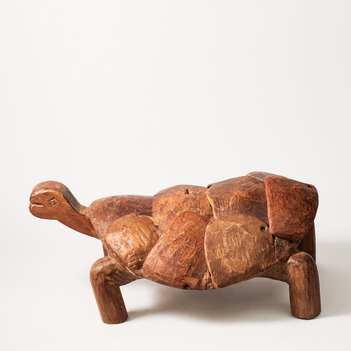 Large Wooden Tortoise