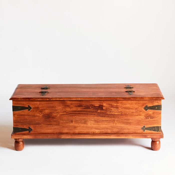 Long Blanket Chest - Light Natural