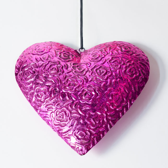 Large Heart - Fuchsia