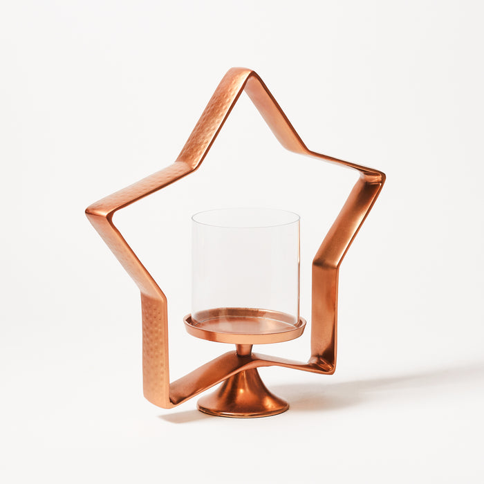 Small Star Lantern - Copper