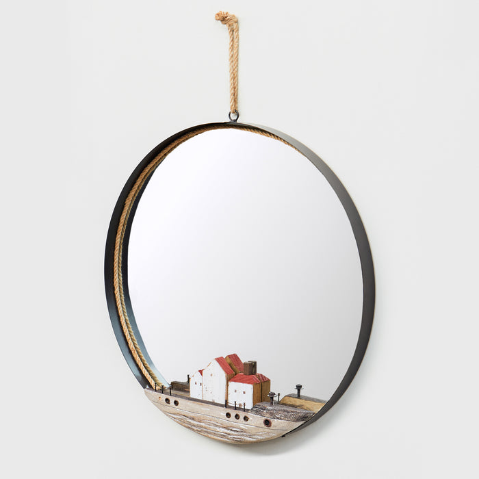 Large Cottages Wall Mirror
