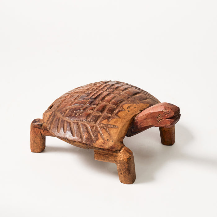 Small Wooden Tortoise