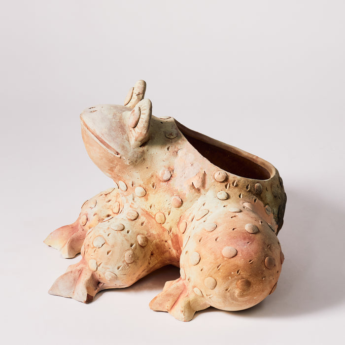 Large Frog Planter