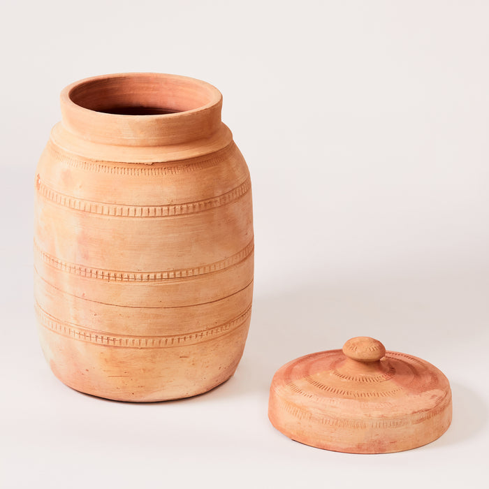Medium Decorative Jar and Lid