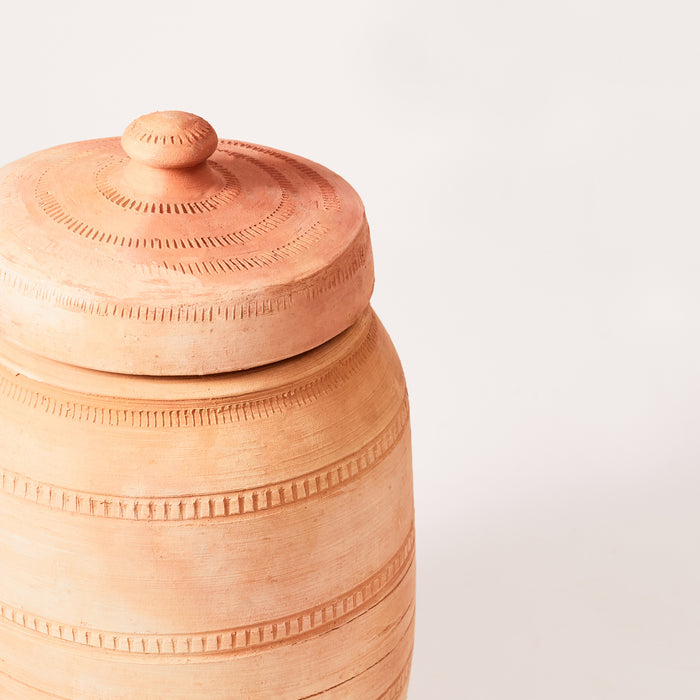 Medium Decorative Jar and Lid