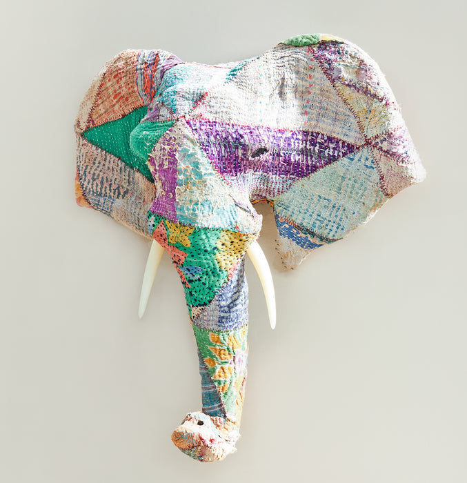 Large Elephant Head Wall Art