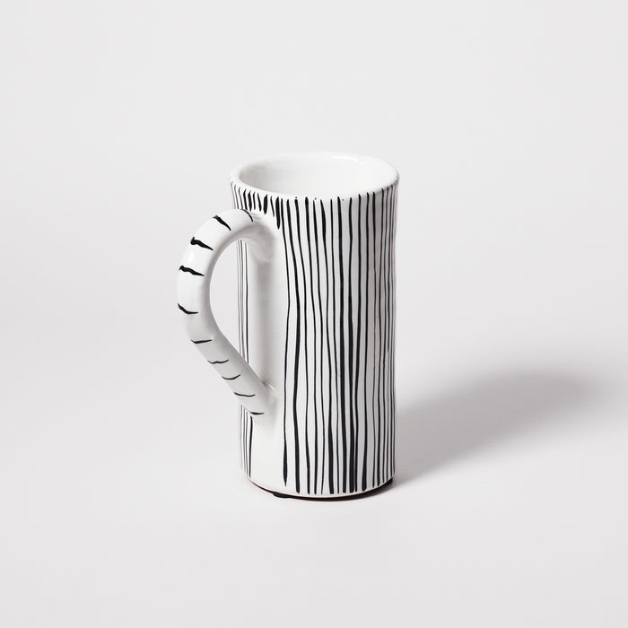 Small Thin Stripe Pitcher