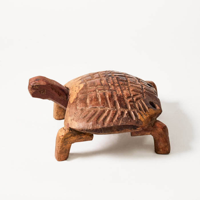 Small Wooden Tortoise