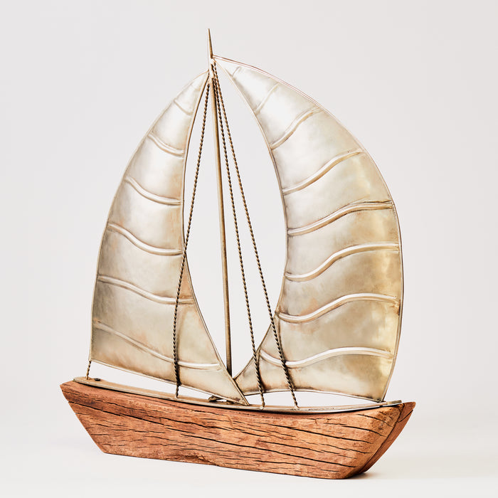 Double Sail Boat