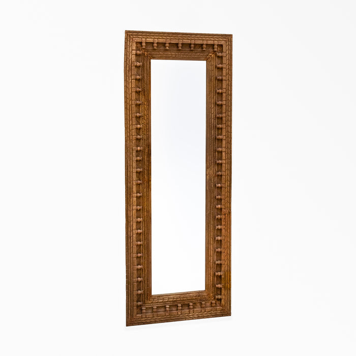 Giant Rectangular Carved Mirror