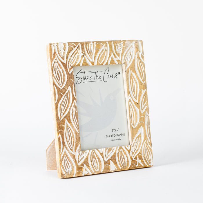 5" X 7" Photoframe - Petals