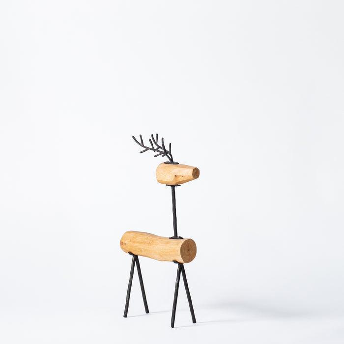 Small Wooden Deer