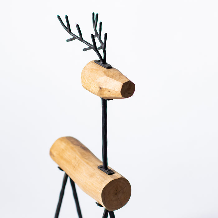 Small Wooden Deer