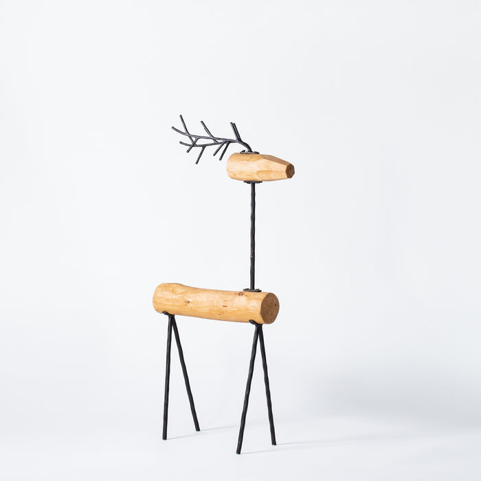 Medium Wooden Deer