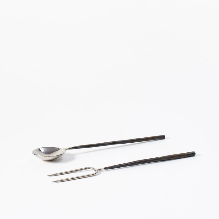 Set Md Fork & Spoon - Round Handle