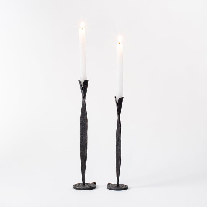 Sm.Twisted SingleTaper Candleholder