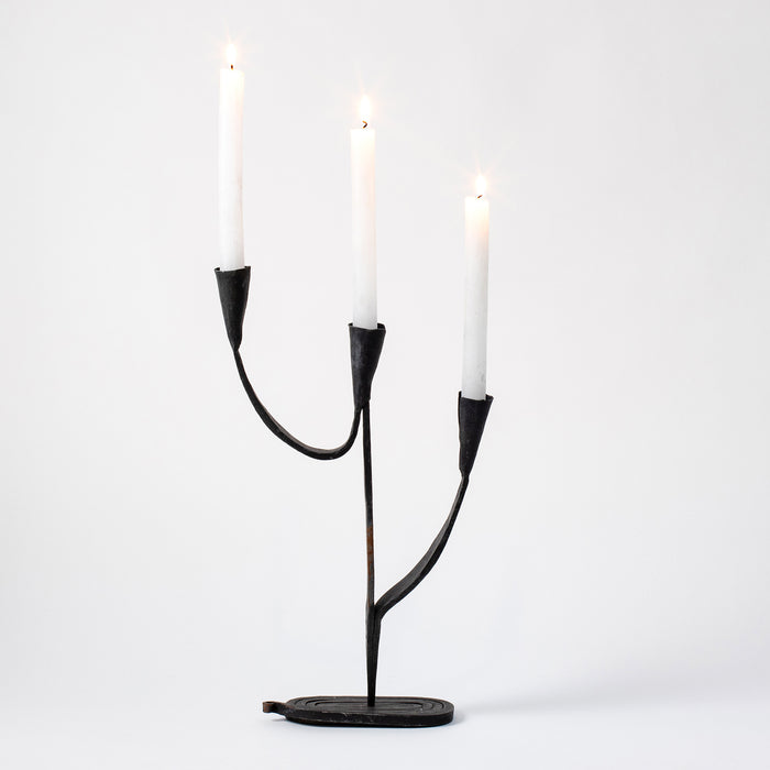 Lg.Triple Taper Candleholder