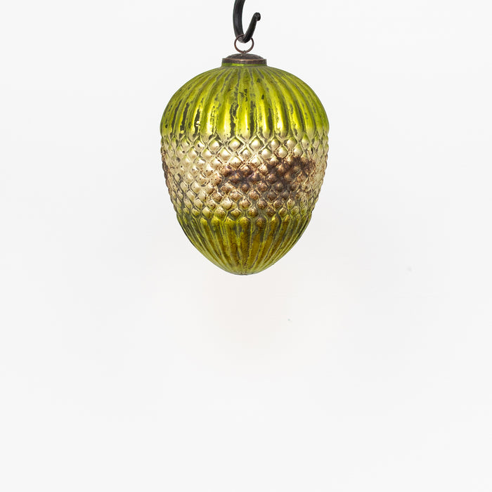 Md.Shaped Bauble - Antique Green