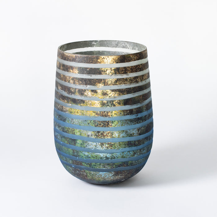 Giant Gold Striped Votive