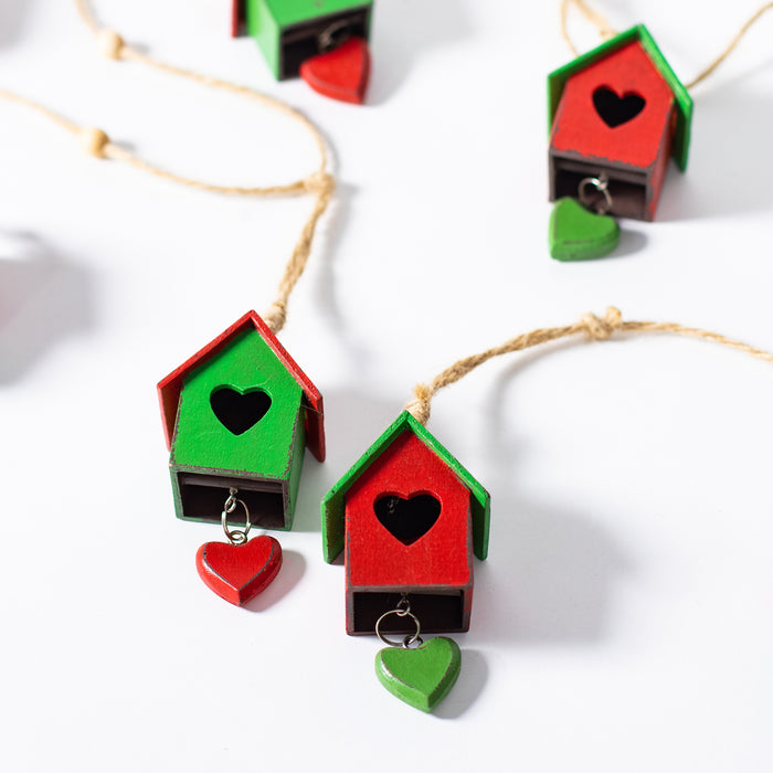 Pair of Wooden House Garlands