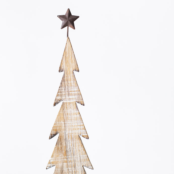 Small Slim Wooden Tree